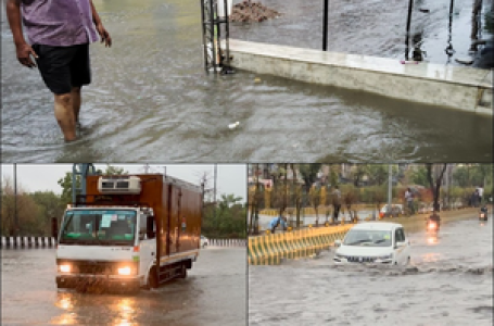 दिल्ली में बारिश ने तोड़ा 88 साल का रिकॉर्ड, पूरा एनसीआर पानी-पानी