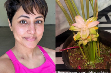 कैंसर से जूझ रहीं हिना खान घर पर कर रही गार्डनिंग, इंस्टा पर शेयर किया वीडियो