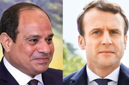 मिस्र और फ्रांस के नेताओं ने गाजा में युद्ध विराम के प्रयासों पर की चर्चा