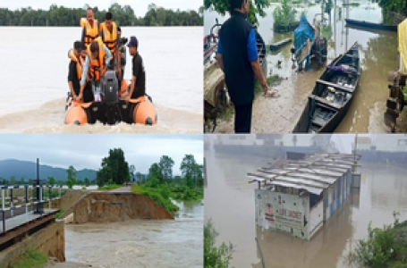Flood situation deteriorates in Assam; death toll rises to 46, over 16L affected