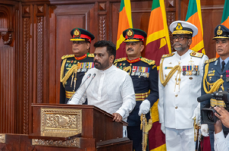 Anura Dissanayake takes oath as Sri Lanka’s 9th President