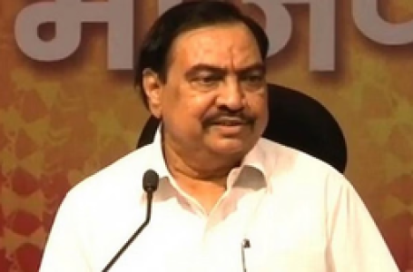 Devendra Fadnavis offered me Guv’s post, reveals Eknath Khadse