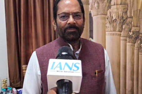 Misrepresenting India on foreign soil: Naqvi rebukes LoP Rahul