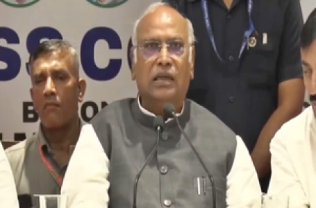 Why no action against BJP leader over hateful remarks on Rahul, questions Kharge