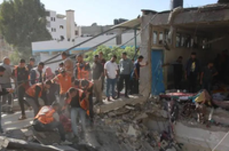 9 Palestinians killed in Israeli airstrike on Gaza school shelter