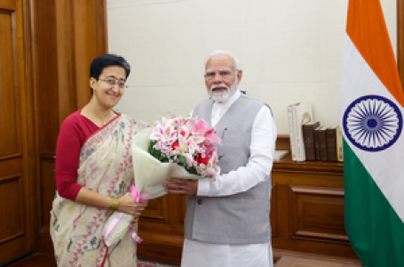 Delhi CM Atishi calls on PM Modi, first time after taking oath