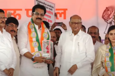 Ex-BJP leader Harshvardhan Patil joins NCP(SP), banners hail him as ‘future Maha minister’