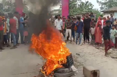 Violent protest in Bihar’s Sitamarhi after two killed during idol immersion