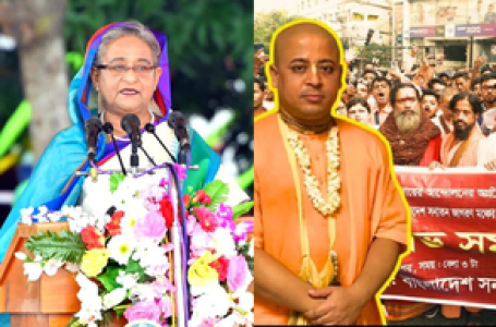 Former Bangladesh PM Hasina calls for immediate release of Hindu priest, says ‘power grabbers’ showing failure in all areas