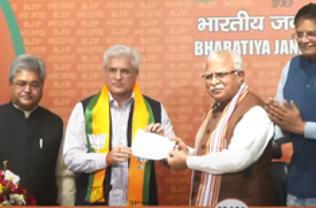 Kailash Gahlot joins BJP, a day after quitting Arvind Kejriwal-led AAP