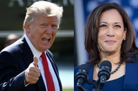 Trump ahead with 120 electoral votes, Harris at 99