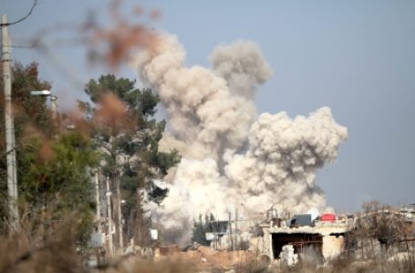 Israeli airstrikes hit 18 military sites in Syria