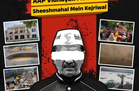 Delhi BJP releases ‘chargesheet’ against Kejriwal, AAP govt