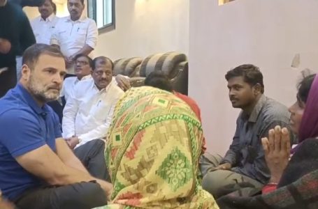 Dalit man ‘murdered by cops, CM lied’, says Rahul Gandhi in Parbhani