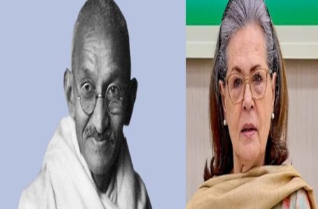 Mahatma Gandhi’s legacy under threat from those in power in Delhi: Sonia