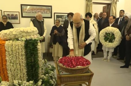 PM Modi, HM Shah, others pay tributes to former PM Manmohan Singh