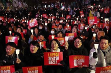 South Korea: Anti-Yoon protesters hold candlelight rallies nationwide