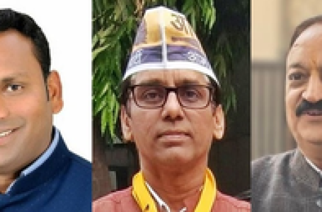 Setback for AAP as three MLAs resign ahead of Delhi polls