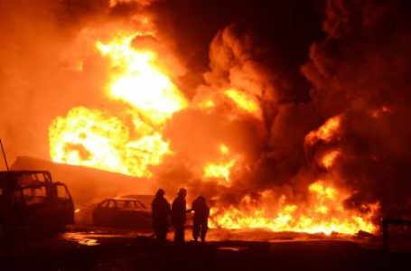 Several feared dead after gasoline tanker explosion in central Nigeria