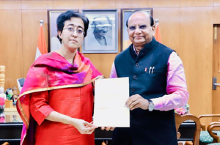 Atishi submits resignation as Delhi CM to L-G VK Saxena