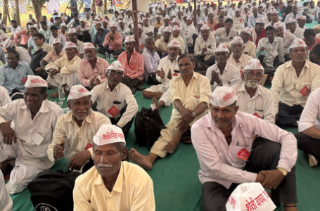 Mumbai: Farmers protest against Rs 86,300 crore Shaktipeeth Highway project